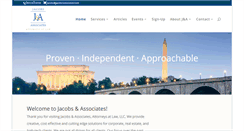 Desktop Screenshot of jacobs-associates.com
